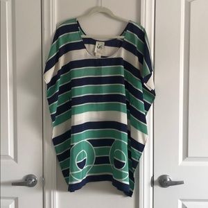 Anthropologie silk dress